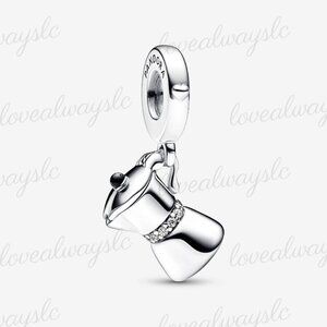 Pandora Moka Pot Dangle Charm|Pendant